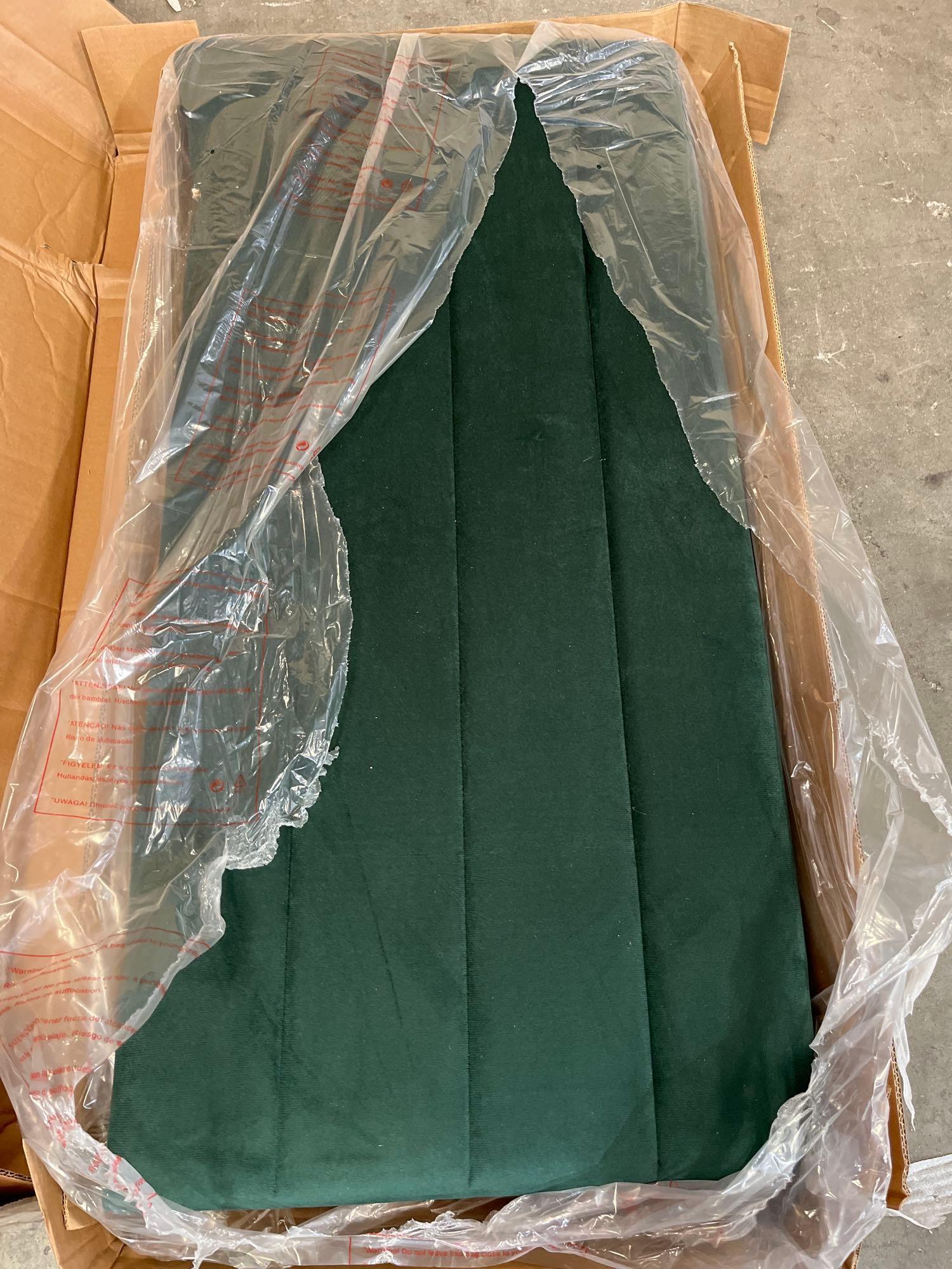 Single Bed Frame Velvet 4